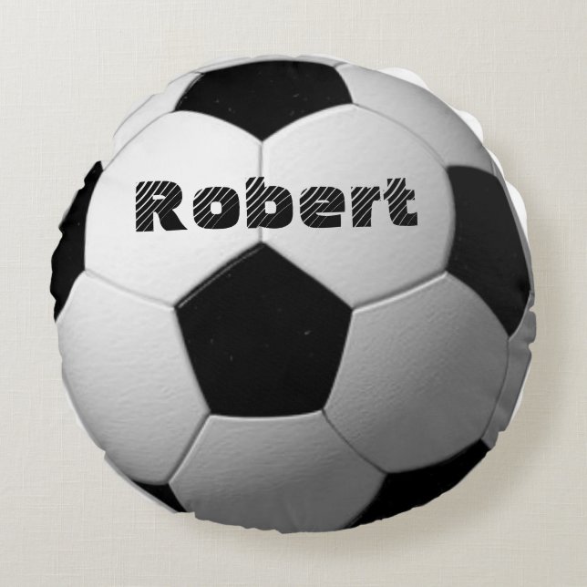 Football Round Cushion (Front)