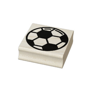 football rubber stamp