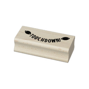 Football Rubber Stamp