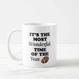 Football Season Coffee Mug Most wonderful time