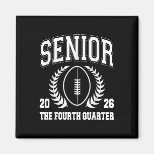 Football Senior Cl Of 2026 High School Senior 4th Magnet
