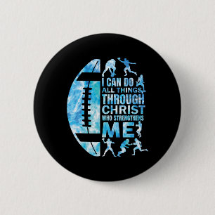 Football-shirt Christian Women Boys Men Christ Rel 6 Cm Round Badge