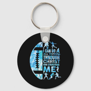 Football-shirt Christian Women Boys Men Christ Rel Key Ring
