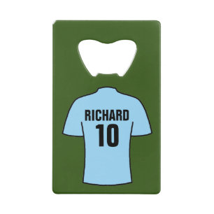 Football Shirt in Light Sky Blue