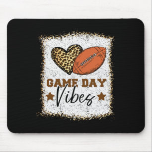 Football Shirt Women Girls Football Game Day Mouse Pad
