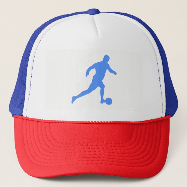 Football Silhouette Trucker Hat (Front)
