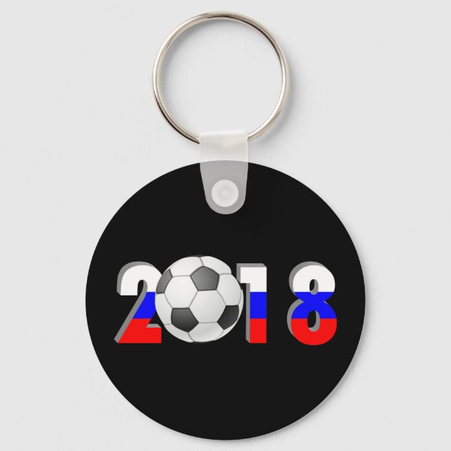 FOOTBALL SOCCER  2018 KEY RING (Front)