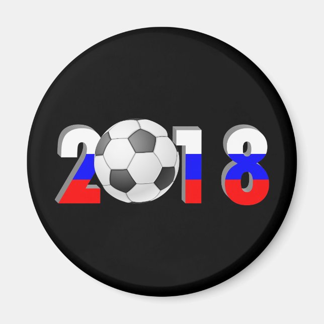 FOOTBALL SOCCER  2018 MAGNET (Front)