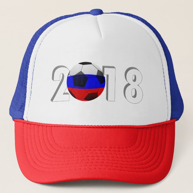 FOOTBALL SOCCER  2018 TRUCKER HAT (Front)