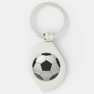 Football Soccer Ball Keyring