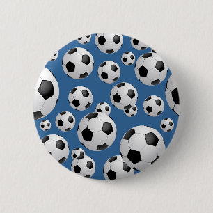 Football Soccer Balls Button