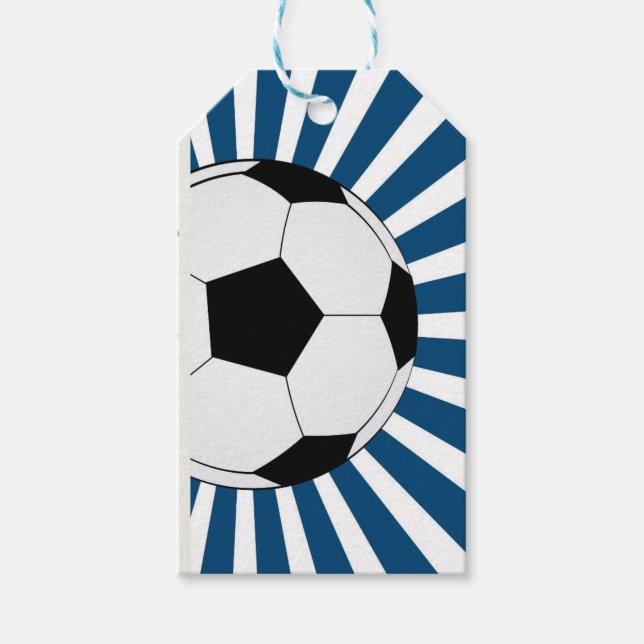 football  soccer Gift Tags (Front)
