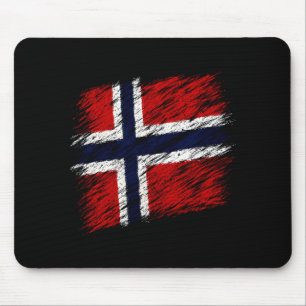Football soccer norway flag 2026 lovers mouse pad