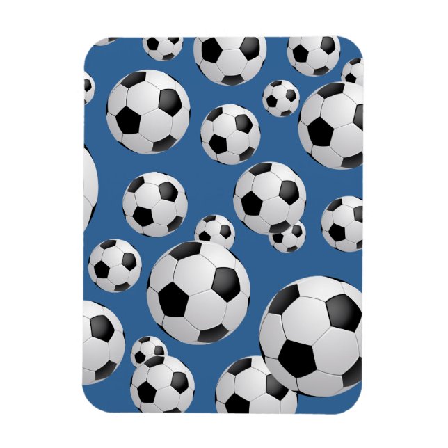Football Soccer Premium Magnet (Vertical)
