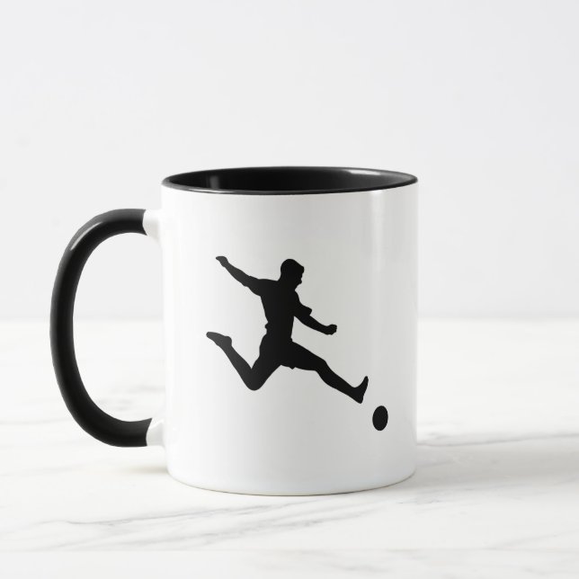 Football Soccer Shooter | Soccer Football Mug (Left)