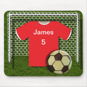 Football Soccer Theme Personalised Mouepad Mouse Pad