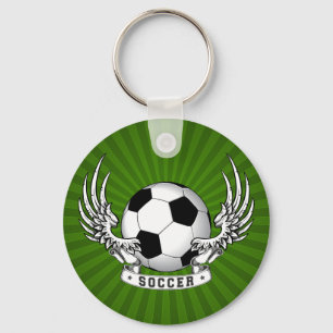 Football Soccer Wings Keychain