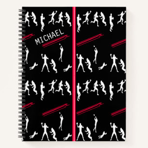 FOOTBALL SPIRAL NOTEBOOK DESIGN