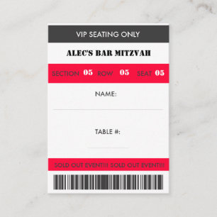 Football Splatter VIP Seating Escort Ticket