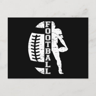 Football Sports Game American Team Funny Gift Idea Postcard
