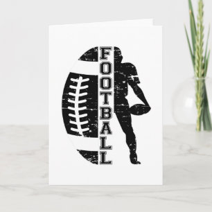 Football Sports Game USA American Team Funny Gift Card