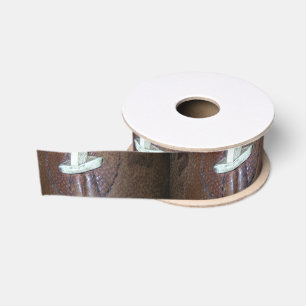 Football Sports Grosgrain Ribbon