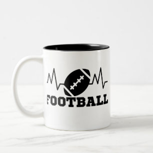 Football  sports Olympics Two-Tone Coffee Mug