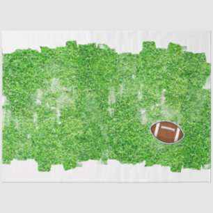Football Sports Team Turf Green Grass Field Tissue Paper