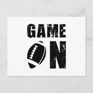 Football Sports USA Team Game American Funny Gift Postcard