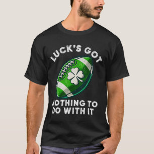 Football St Patrick's Day Boys Mens St Paddys Day T-Shirt
