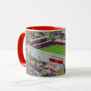 Football Stadium Art - Brentford, London Mug