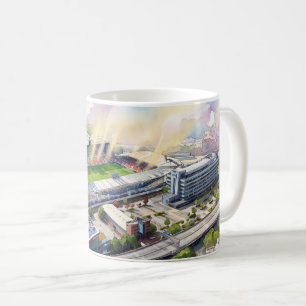 Football Stadium, Brentford, London Coffee Mug
