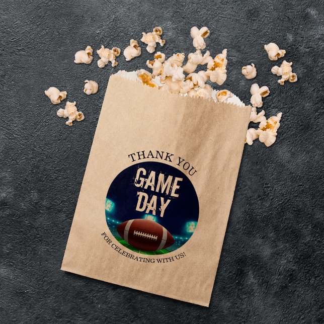 Football Stadium Lights Favour Bag (Football stadium lights paper party favor bags)