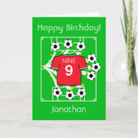 Football Star (Red with White Trim)