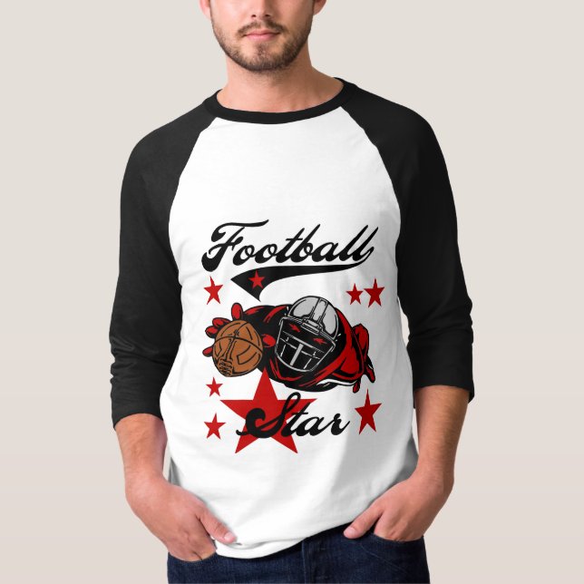 Football Star T-shirts and gifts (Front)