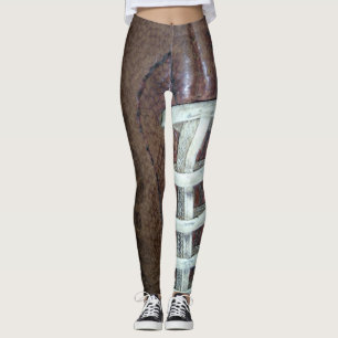 Football Stitches Leggings