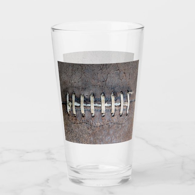 Football Strings Horizontal Glass (Front)
