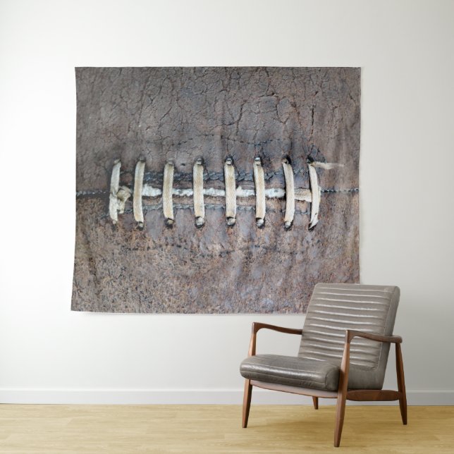 Football Strings Horizontal Tapestry (In Situ (Horizontal))