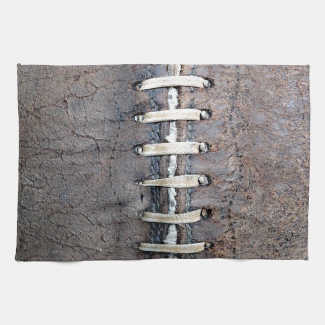 Football Strings vertical Tea Towel (Horizontal)