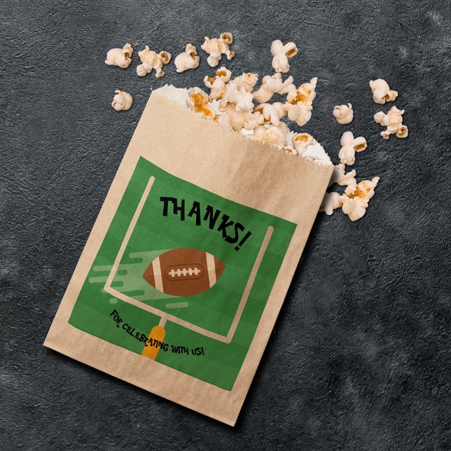 Football Super Fan Favour Bag (Football Super Fan Favor Bags)