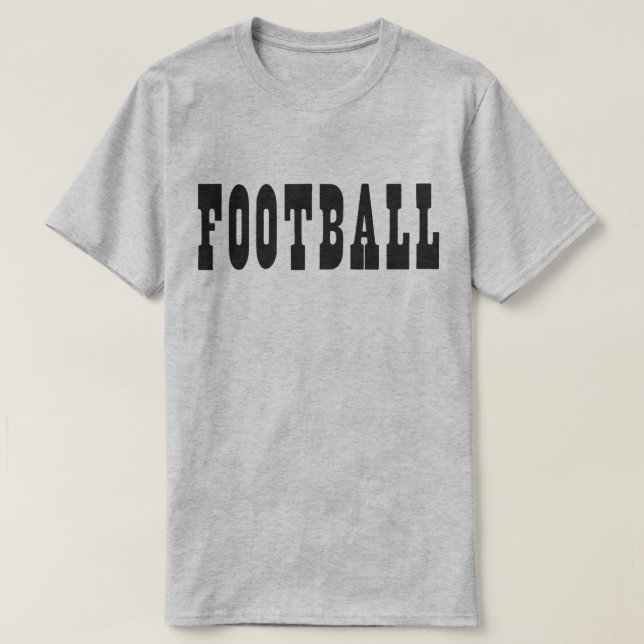 Football T-Shirt (Design Front)