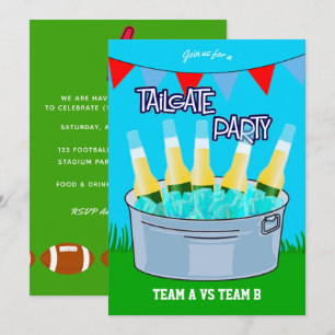 Football Tailgate Party Invitation