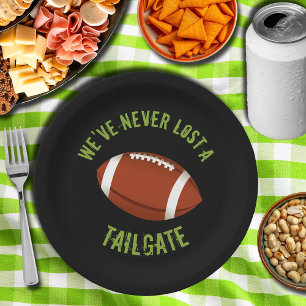 Football Tailgating Paper Plates