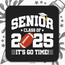 Football Team Class of 2025 Graduation Senior 2025