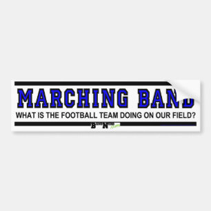 Football Team Doing On Our Field? Bumper Sticker