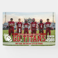Football Team High School Senior Game Day Sports