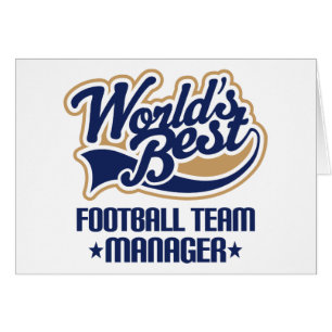 Football Team Manager Gift