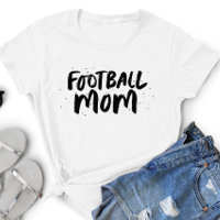 Football team mum stylish black type personalised