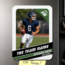 Football Team Player Sport Gifts Idea Green