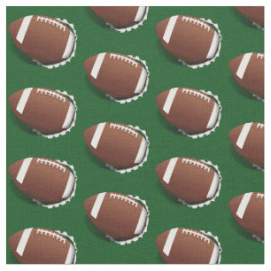 Football Tearing Out Fabric